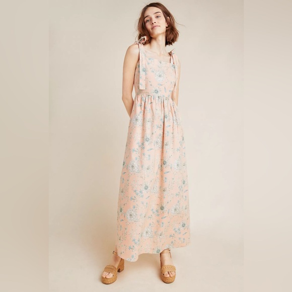 Anthropologie Dresses & Skirts - NWT Anthropologie Gal Meets Glam Makenna Floral Maxi Dress Sz 10